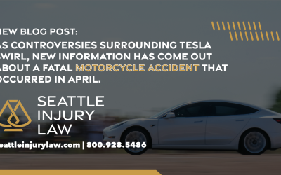 Motorcycle Accident Involving a Tesla Driver going eastbound on State Route 522