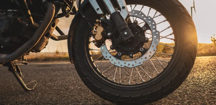 motorcycle wheel